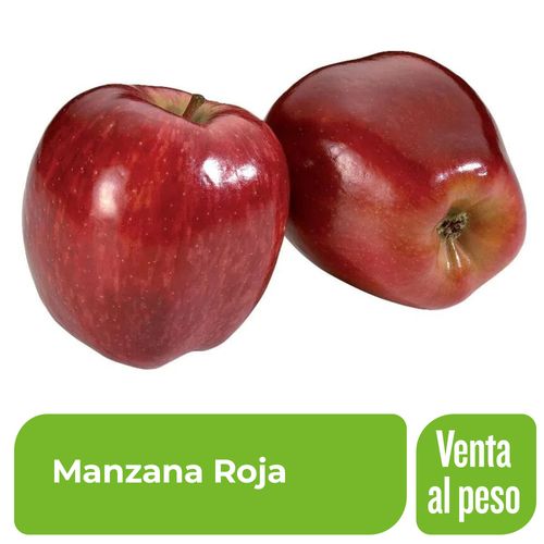 Manzana Roja Comercial en bolsa malla x Kg.
