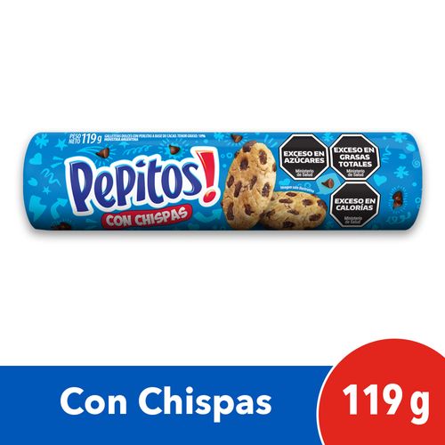 Galletitas Pepitos Con Chips De Chocolate 119 Gr.