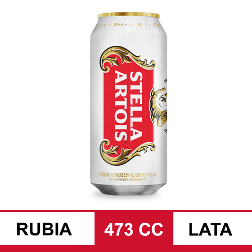 Cerveza Vintage Stella Artois 473 Ml.