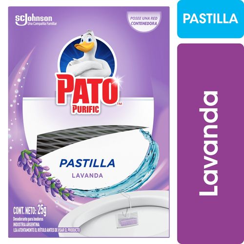 Pastilla para Inodoro Pato Lavanda 25 Gr.