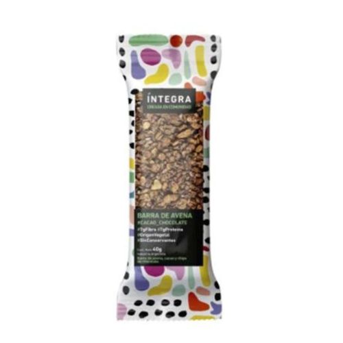 Barra Avena Cacao Ch Integra 40 Gr.