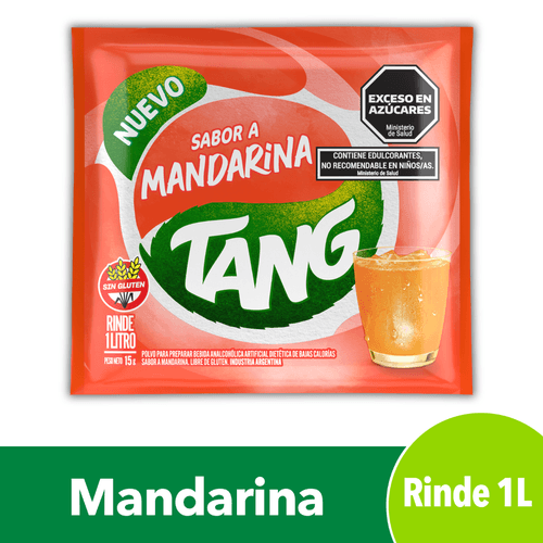 Jugo en Polvo Tang Mandarina 15 Gr.
