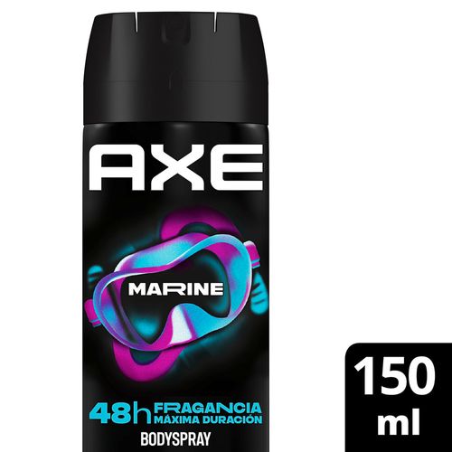 Desodorante Para Hombre Axe Marine En Aerosol 150 Ml.