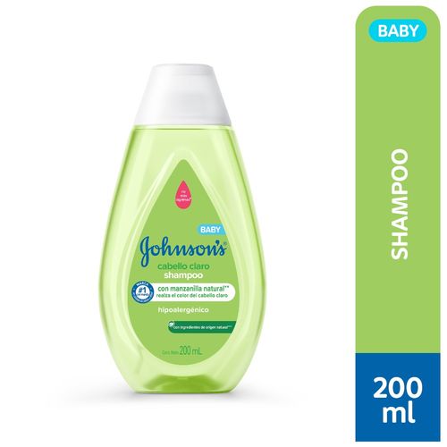 Shampoo Para Bebé Cabello Claro Johnson's X 200 Ml.