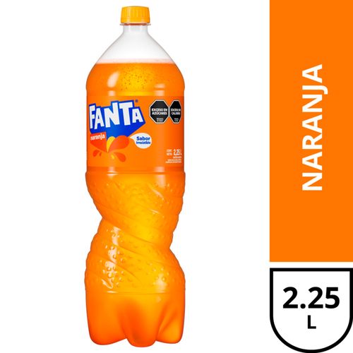 Gaseosa Fanta Naranja 2,25 Lt.