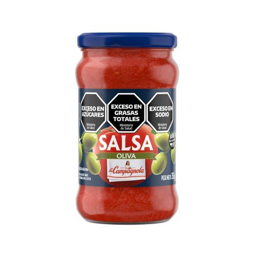 Salsa Tomate Oliva La Campagnola 350 Gr.