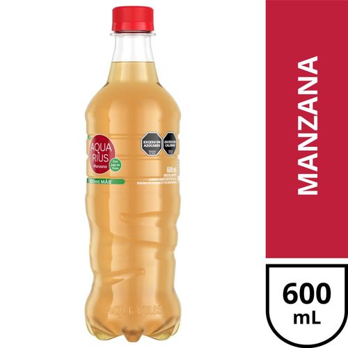 Agua Saborizada Aquarius Manzana 600 Ml.