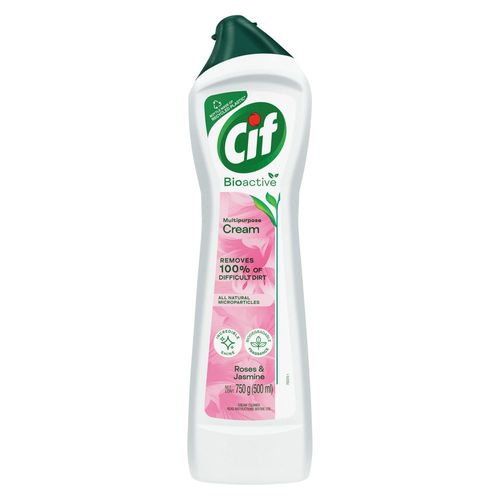 Crema Multiuso Rosas Y Jazmin Cif 750 Ml.