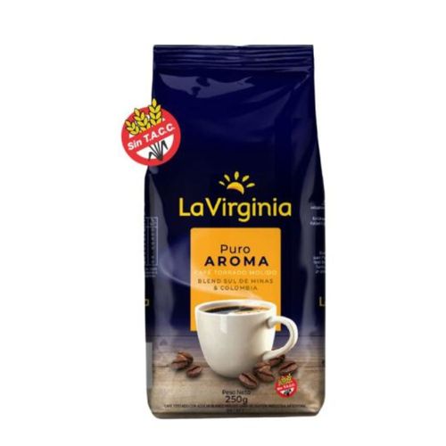 Cafe Tostado Molido La Virginia 250 Gr.