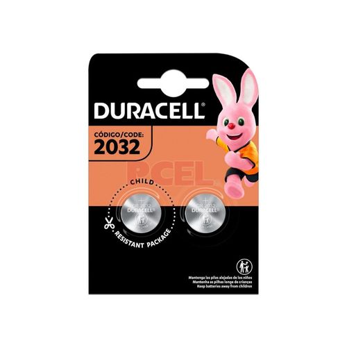 Pila Litio 2032 Duracell 2 Ud.