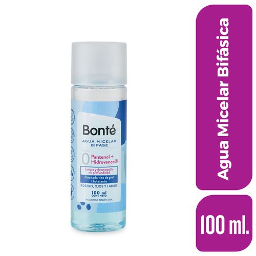 Agua Micelar Bifasica Bonte 100 Ml.