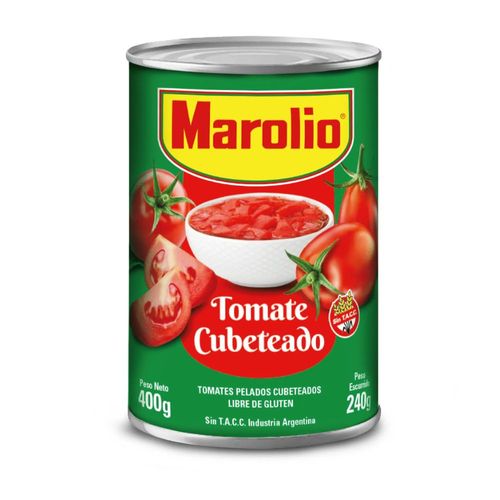 Tomate Cubeteado Marolio 400 Gr.