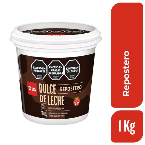 Dulce de Leche Repostero DIA 1 Kg.