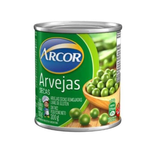 Arvejas Remojadas Arcor 300 Gr.