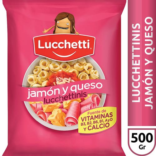 Capelettini JamÃ³n y Queso Lucchetti 500 Gr.