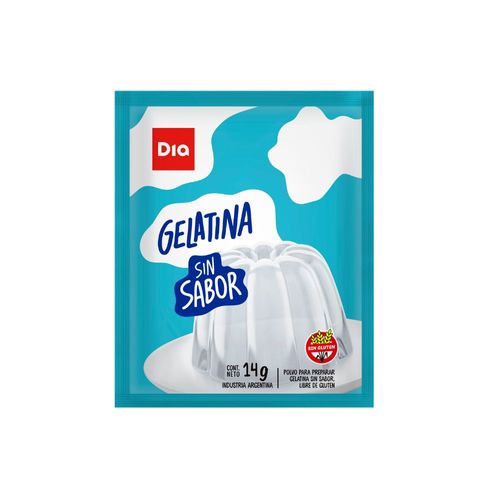 Gelatina Sin Sabor Dia 14 Gr.