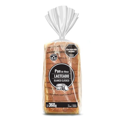 Pan De Molde Blanco 360 Gr.