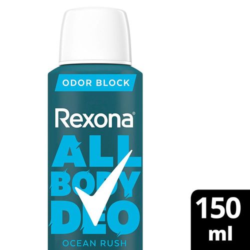 Abd Deo Oceanrush 12X150Ml Rexona 150 Ml.