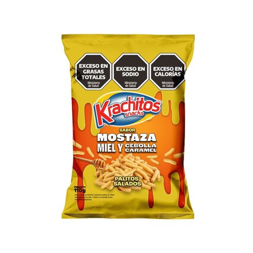 Palitos Sabor Mostaza Krachitos 110 Gr.
