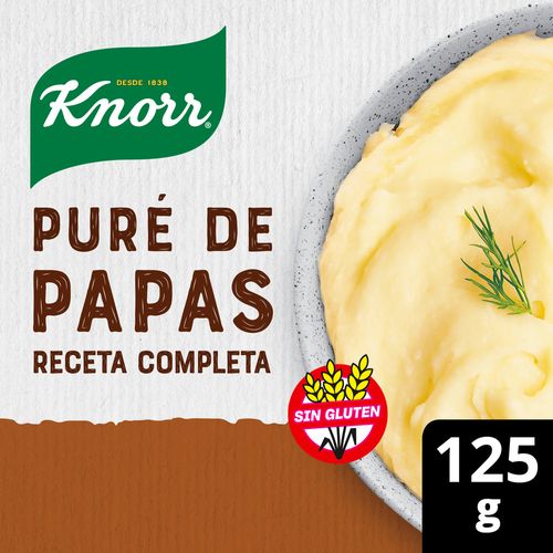 Puré de Papa Knorr Listo Receta Completa 125 Gr.