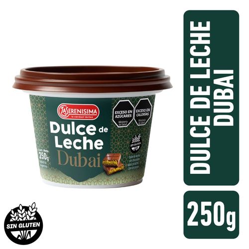 Dulce de Leche Dubai La Serenisima 250 Gr.