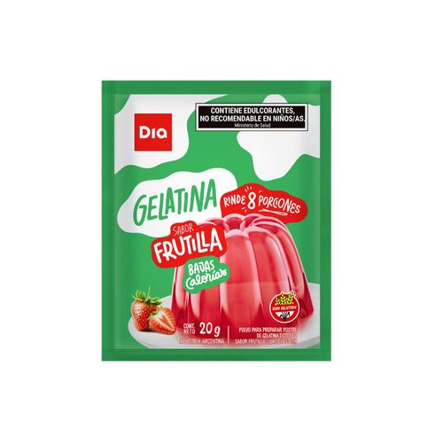 Gelatina Frutilla Light Dia 20 Gr.