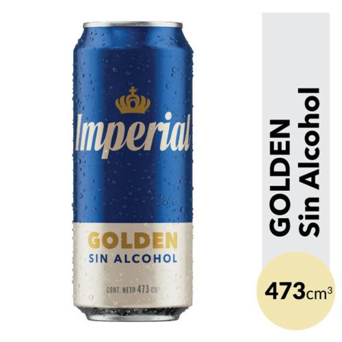 Cerveza Golden 0.0 Imper 473 Ml.