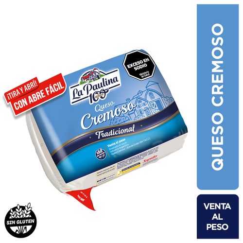Queso Cremoso La Paulina x Kg.
