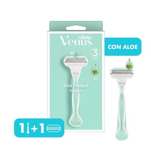MÃ¡quina de Afeitar Venus Sensitive con Aloe 1 Un