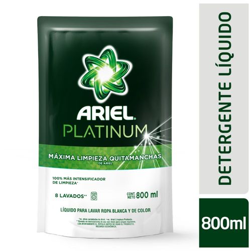 Jabon Liquido Quitamanchas Ariel 800 Ml.
