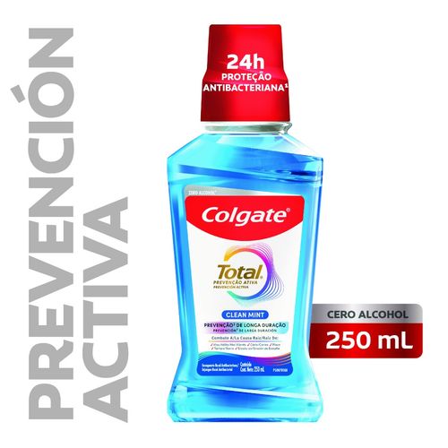 Enjuague Bucal Colgate Total Clean Mint 250 Ml.