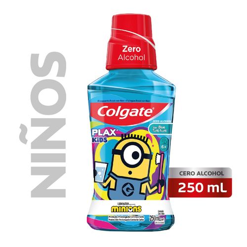 Enjuague Bucal Colgate Plax Minions 250 Ml.