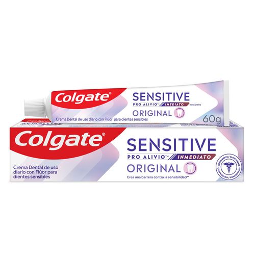 Pasta Dental Colgate Sensitive Pro-Alivio Inmediato Original 60 Gr.