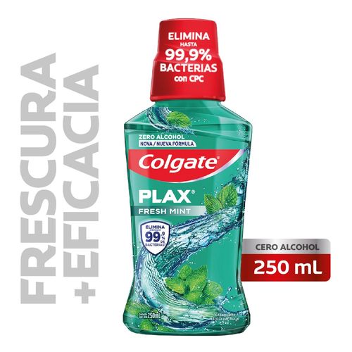 Enjuague Bucal Colgate Plax Fresh Mint 250 Ml.