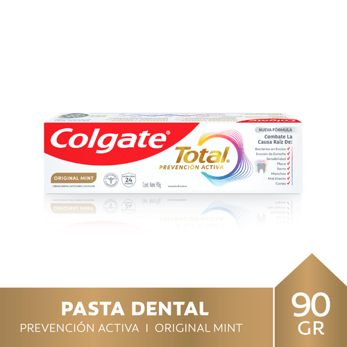 Pasta Dental Colgate Total Original Mint 90 Gr.