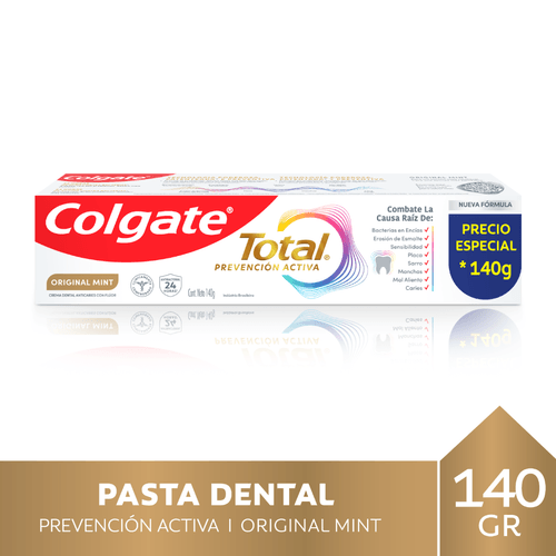 Pasta Dental Colgate Total Original Mint 140 Gr.