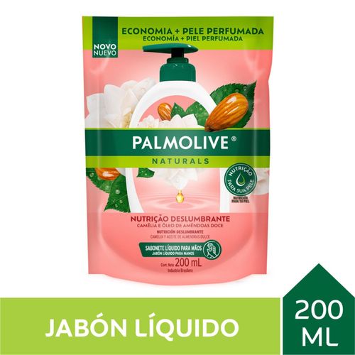 Jabon Liquido Palmolive Naturals Camelia Doypack 200 Ml.