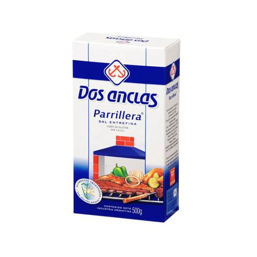 Sal Entrefina Estuche Dos Anclas 500 Gr.
