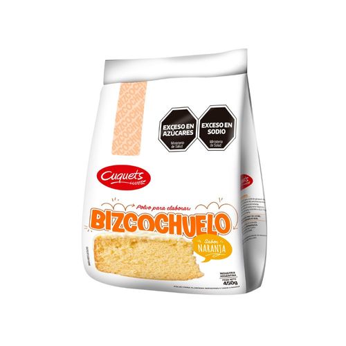 Premezcla Para Bizcpchuelo Naranja Cuquets 450 Gr.