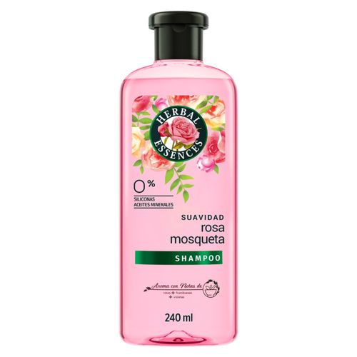 Shampoo Rosa Mosqueta Herbal Essences 240 Ml.