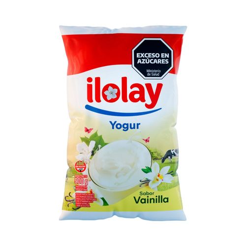 Yogur Bebible Parcialmente Descremado Vainilla Ilolay 900 Gr.