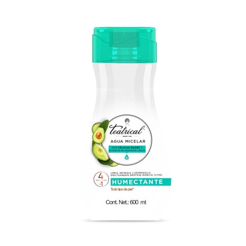 Teatrical Agua Micelar Humectante 600 Ml.