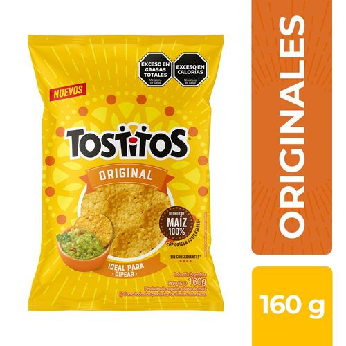 Nachos Sabor Original  Tosti 160 Gr.