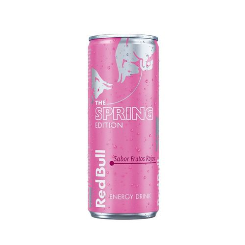 Energizante Spring Edition Frutos Rojos Redbull 250 Ml.