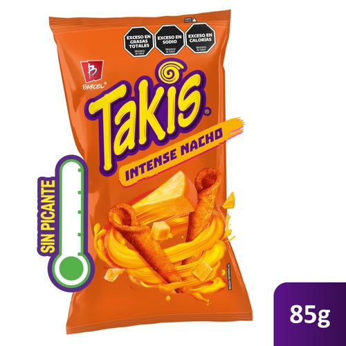 Snack Intense Queso Takis 85 Gr.