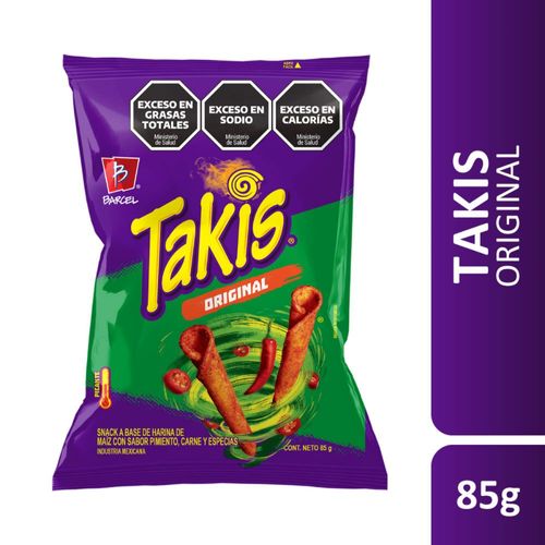 Snack Original Picante Takis 85 Gr.