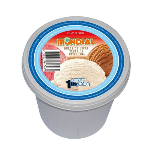 Helado Cho Ddl Frut Mundial 1 Lt.