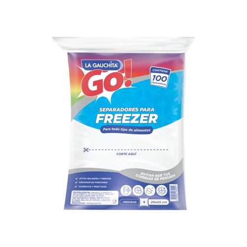 Separadores De Freezer 20X25 Go! 15 Ud.