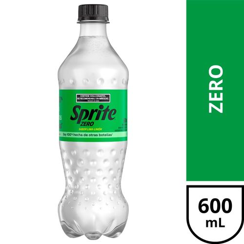 Gaseosa Sprite Zero Lima-Limon 600 Ml.