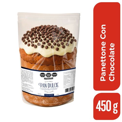 Panettone Con Chocolate 450 Gr.